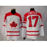 nhl team canada #17 carter 2010 olympic white