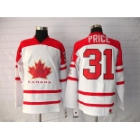 nhl team canada #31 price 2010 olympic white