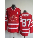 nhl team canada #87 crosby 2010 olympic red[patch A]