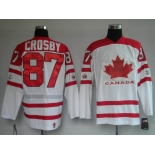 nhl team canada #87 crosby 2010 olympic white