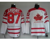 nhl team canada #87 crosby 2010 olympic white