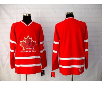 nhl team canada blank 2010 olympic red