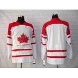 nhl team canada blank 2010 olympic white