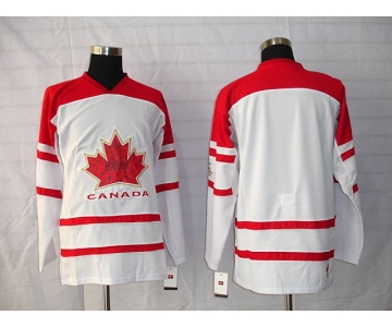 nhl team canada blank 2010 olympic white