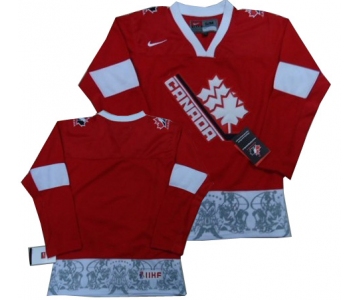 nhl team canada red blank (2012 new)