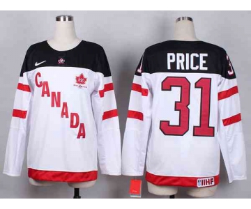 women nhl jerseys team canada #31 price white[100 th]