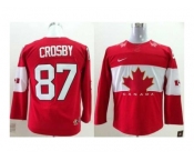 Youth nhl jerseys team canada olympic #87 crosby red[2014 new]