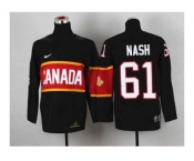 youth nhl jerseys team canada #61 nash black[2014 winter olympics]