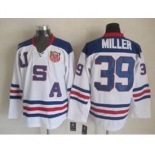 nhl jerseys team usa #39 miller olympic white-2