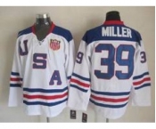 nhl jerseys team usa #39 miller olympic white-2