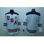 nhl team usa blank 2010 olympic white