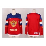 women 2014 winter olympics nhl jerseys blank red Russia