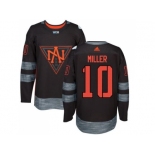 Team North America #10 J. T. Miller Black 2016 World Cup Stitched NHL Jersey