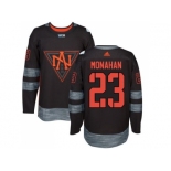 Team North America #23 Sean Monahan Black 2016 World Cup Stitched NHL Jersey