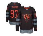 Team North America #97 Connor McDavid Black 2016 World Cup Stitched NHL Jersey