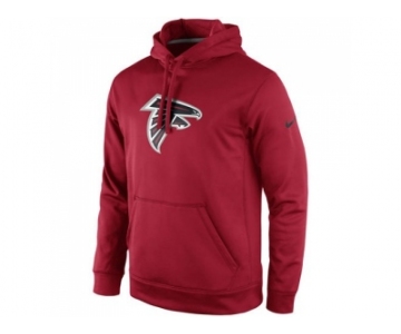 Atlanta Falcons Nike Red KO Logo Essential Hoodie