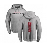 Football Atlanta Falcons #26 Isaiah Oliver Ash Backer Pullover Hoodie