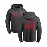 Football Atlanta Falcons #44 Vic Beasley Ash One Color Pullover Hoodie