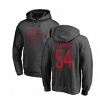 Football Atlanta Falcons #54 Foye Oluokun Ash One Color Pullover Hoodie