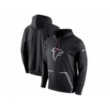 Men Atlanta Falcons Nike Black Champ Drive Vapor Speed Pullover Hoodie