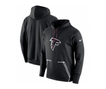 Men Atlanta Falcons Nike Black Champ Drive Vapor Speed Pullover Hoodie