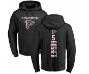 NFL Nike Atlanta Falcons #5 Matt Bosher Black Backer Pullover Hoodie