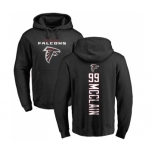 NFL Nike Atlanta Falcons #99 Terrell McClain Black Backer Pullover Hoodie