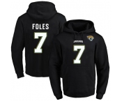 Nike Jaguars #7 Nick Foles Black Name & Number Pullover NFL Hoodie