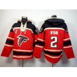 Nike jerseys Atlanta Falcons #2 Ryan Black-red[pullover hooded sweatshirt]