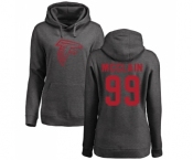 NFL Women's Nike Atlanta Falcons #99 Terrell McClain Ash One Color Pullover Hoodie