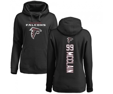 NFL Women's Nike Atlanta Falcons #99 Terrell McClain Black Backer Pullover Hoodie