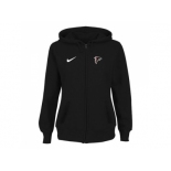 Women Atlanta Falcons Stadium Rally Full Zip Hoodie Black