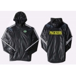 NFL Green Bay Packers dust coat trench coat windbreaker 13