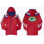 NFL Green Bay Packers dust coat trench coat windbreaker 2