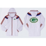 NFL Green Bay Packers dust coat trench coat windbreaker 4