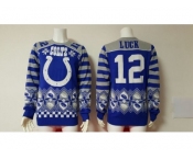 Nike Indianapolis Colts #12 Andrew Luck Sweater