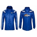 NFL Denver Broncos dust coat trench coat windbreaker 1