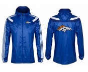 NFL Denver Broncos dust coat trench coat windbreaker 1