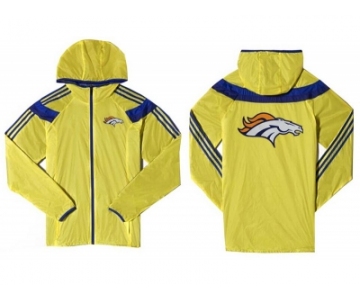 NFL Denver Broncos dust coat trench coat windbreaker 2