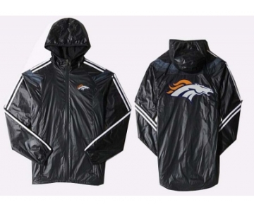 NFL Denver Broncos dust coat trench coat windbreaker 6