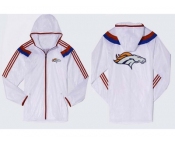 NFL Denver Broncos dust coat trench coat windbreaker 7