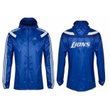 NFL Detroit Lions dust coat trench coat windbreaker 12