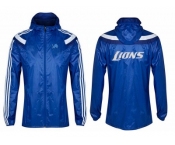 NFL Detroit Lions dust coat trench coat windbreaker 12