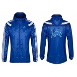 NFL Detroit Lions dust coat trench coat windbreaker 2