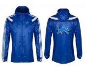 NFL Detroit Lions dust coat trench coat windbreaker 2