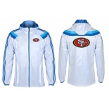 NFL San Francisco 49ers dust coat trench coat windbreaker 10