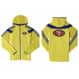 NFL San Francisco 49ers dust coat trench coat windbreaker 2