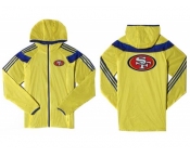 NFL San Francisco 49ers dust coat trench coat windbreaker 2