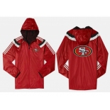 NFL San Francisco 49ers dust coat trench coat windbreaker 3