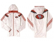 NFL San Francisco 49ers dust coat trench coat windbreaker 4